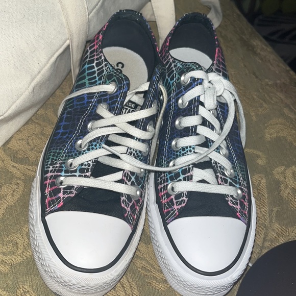 Platform Converse Chuck Taylor Animal print low tops - Picture 2 of 5